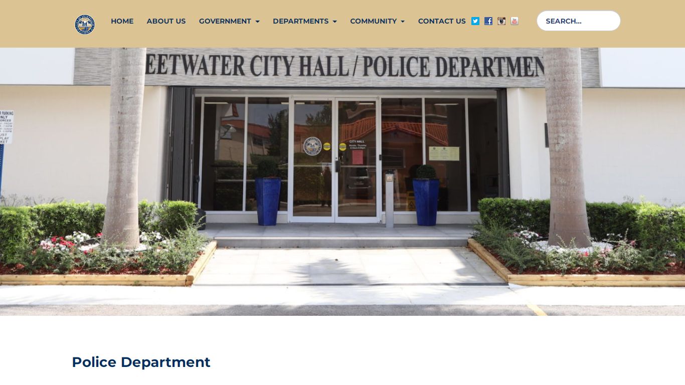 Police Department - City of Sweetwater